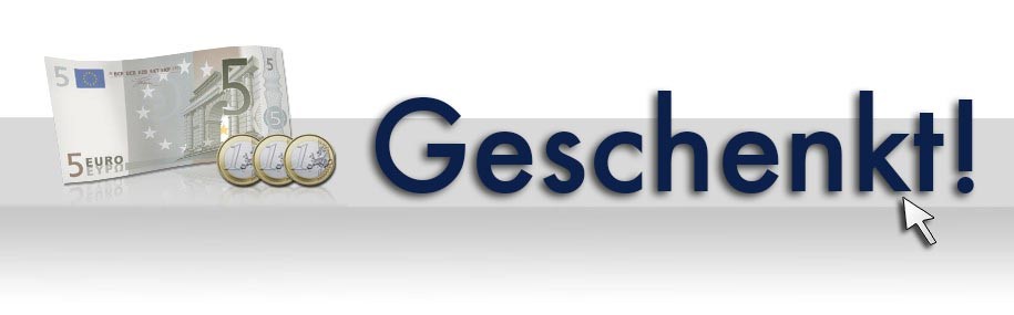 Gutschein - Ihre Shopbesuch und Newsletterbestellung ist uns 5 € wert!